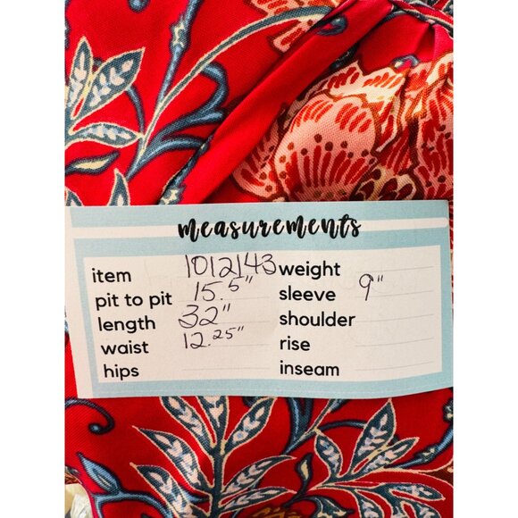 NWT XS Band Of The Free Connie Garnet Mini Red Floral Bohemian Dress - Picture 15 of 16